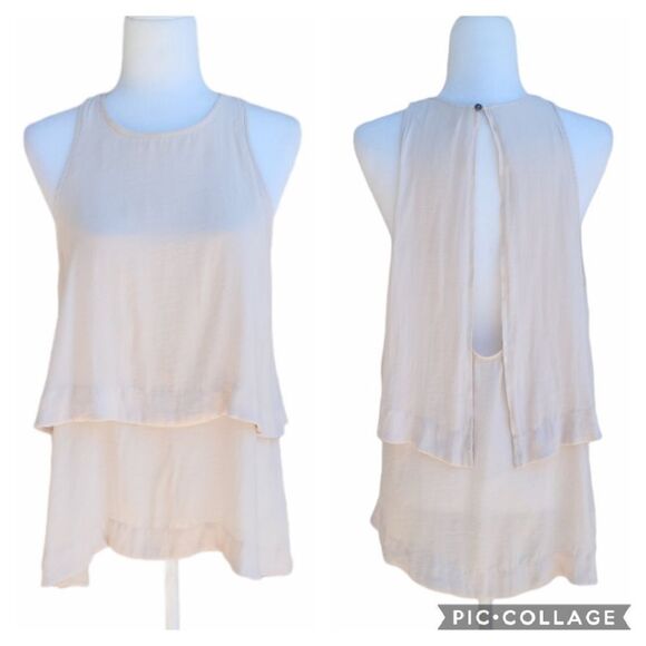 Free People High Low Scoop Neck Layers Tunic Top - Picture 2 of 15